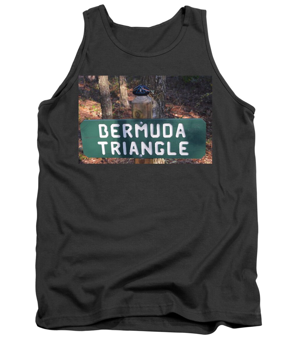 Bermuda Triangle Tank Top featuring the photograph Bermuda Triangle by Warren Thompson