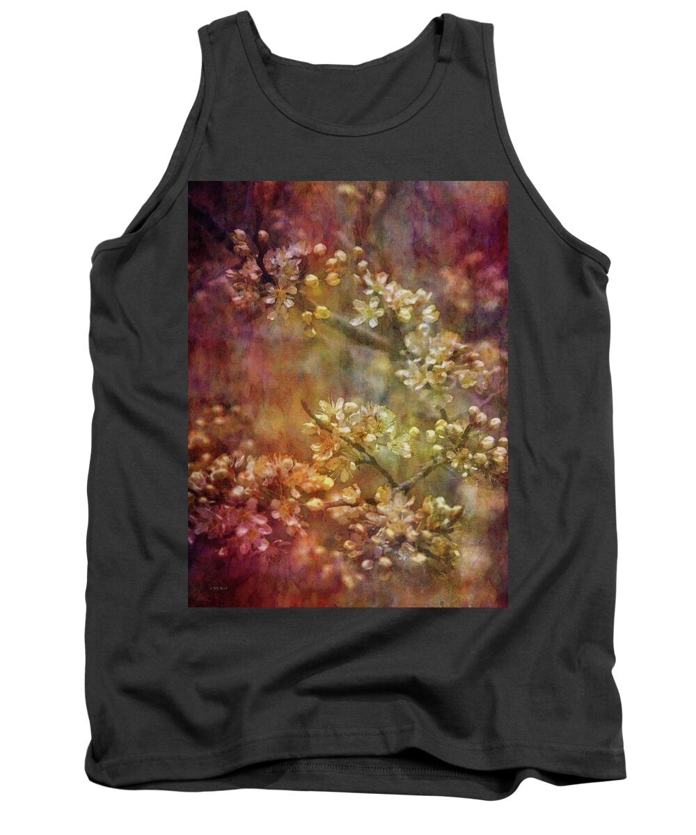 Impressionist Tank Top featuring the photograph Blossoms 9664 IDP_2 by Steven Ward