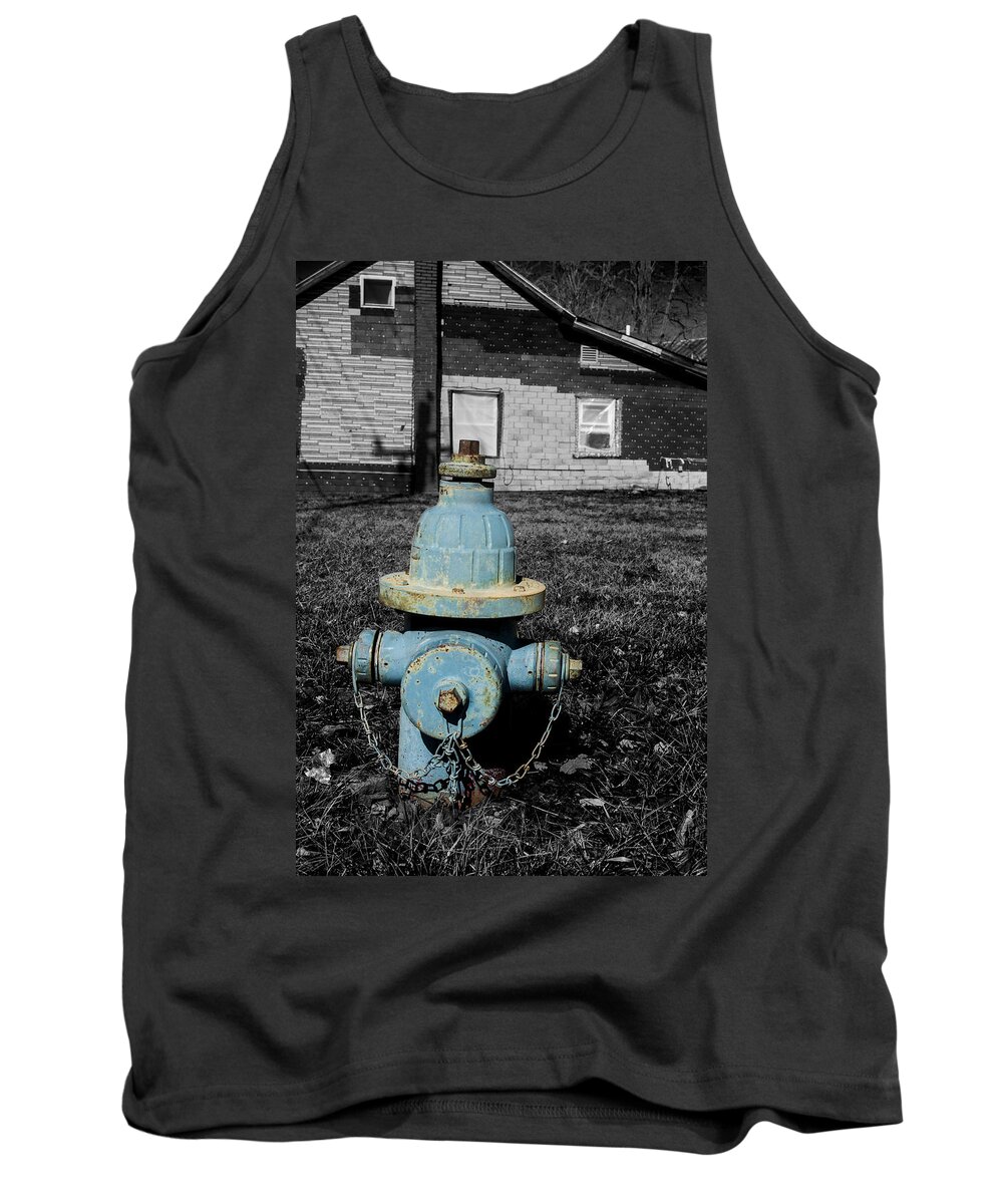  Tank Top featuring the photograph Blue by Melissa Newcomb