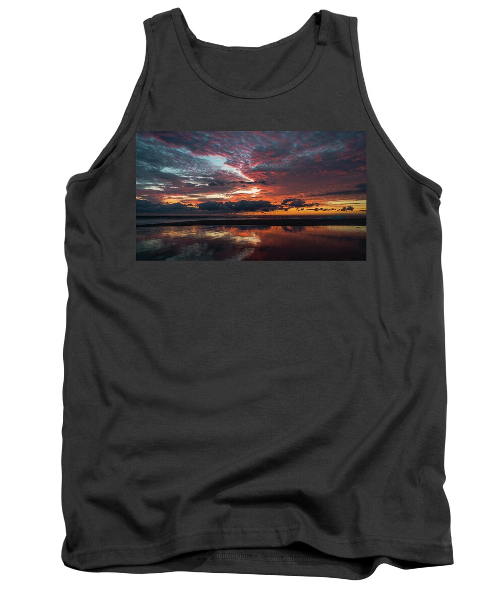 Florida Tank Top featuring the photograph Bold Sunrise Delray Beach Florida by Lawrence S Richardson Jr