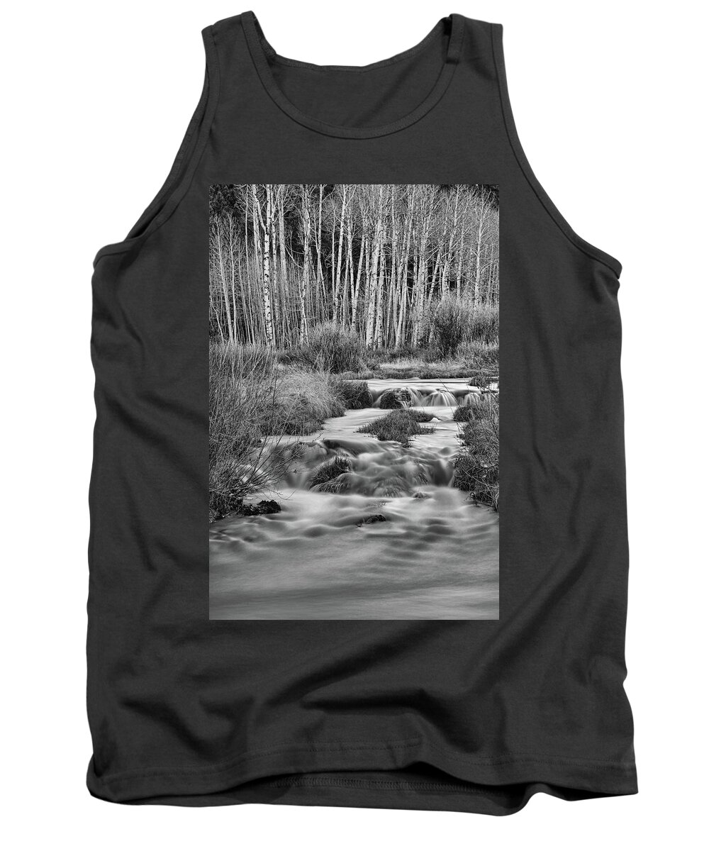 Stream Tank Top featuring the photograph Bonanza Streaming by James BO Insogna