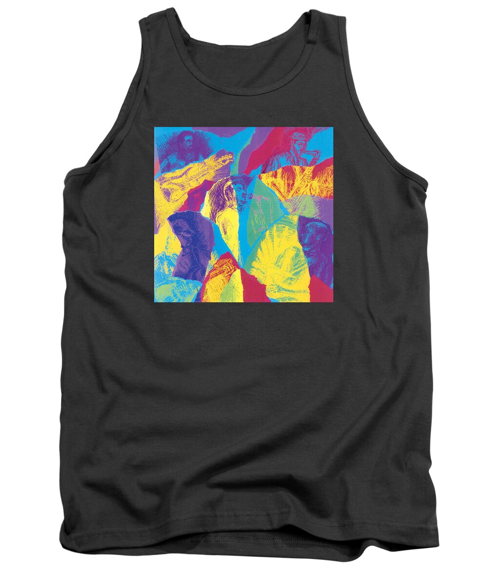 Music Tank Top featuring the photograph Brickhouse by Luzia Light
