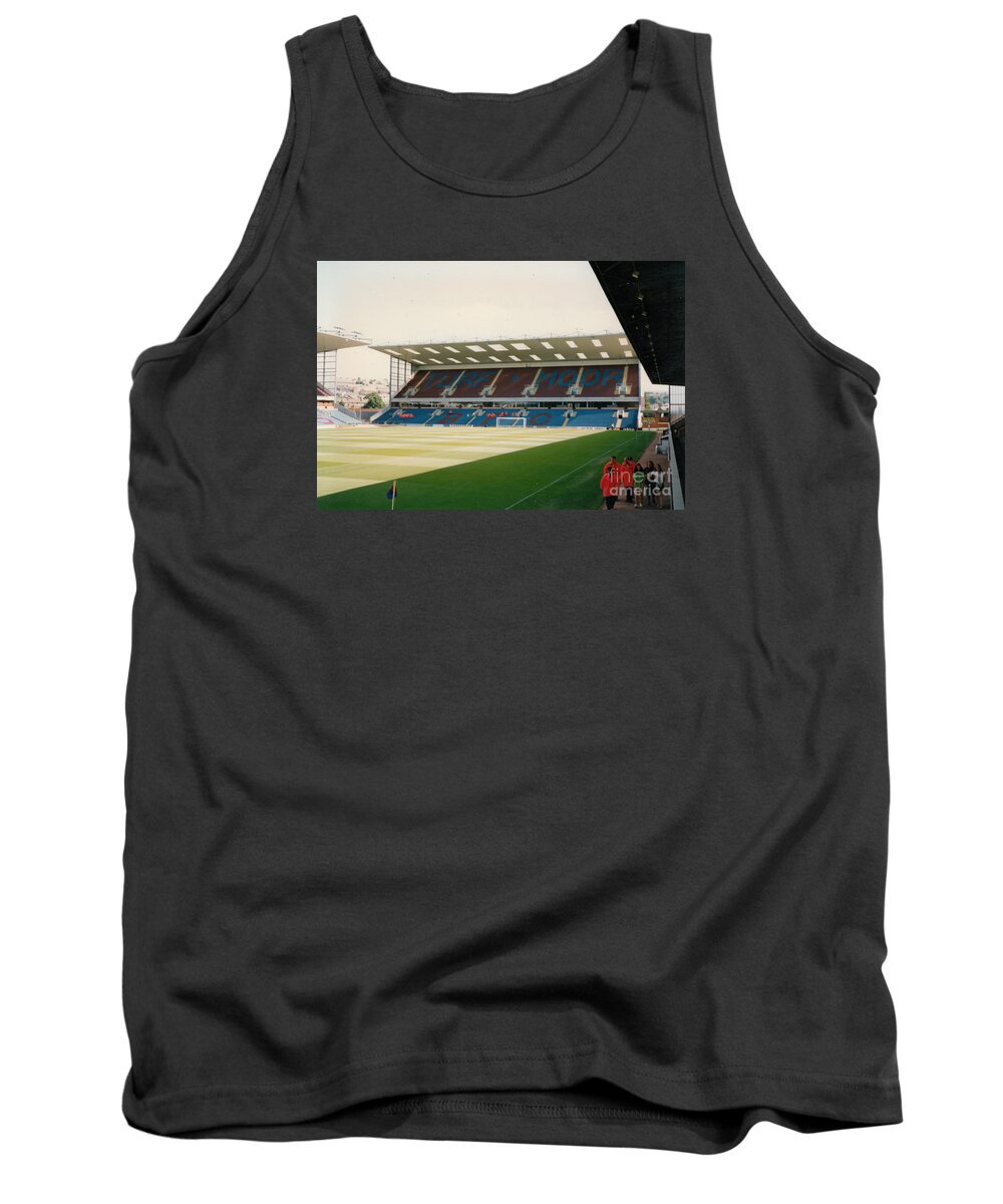  Tank Top featuring the photograph Burnley - Turf Moor - East Stand 3 - August 1997 by Legendary Football Grounds