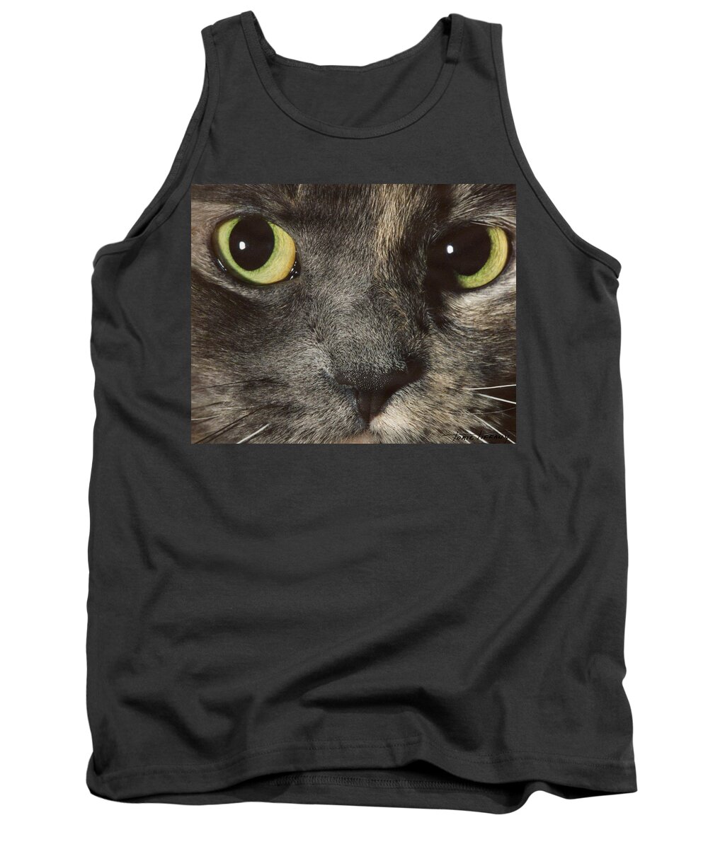 Faunagraphs Tank Top featuring the photograph C2 Quisha by Torie Tiffany
