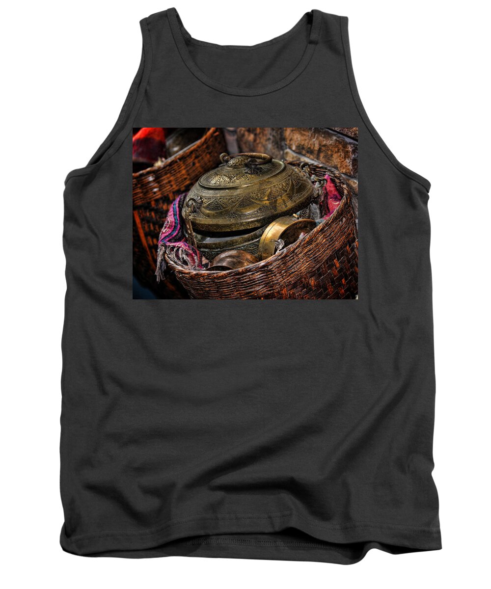 Camelback Lodge Tank Top featuring the photograph Camelback 8850 by Sylvia Thornton