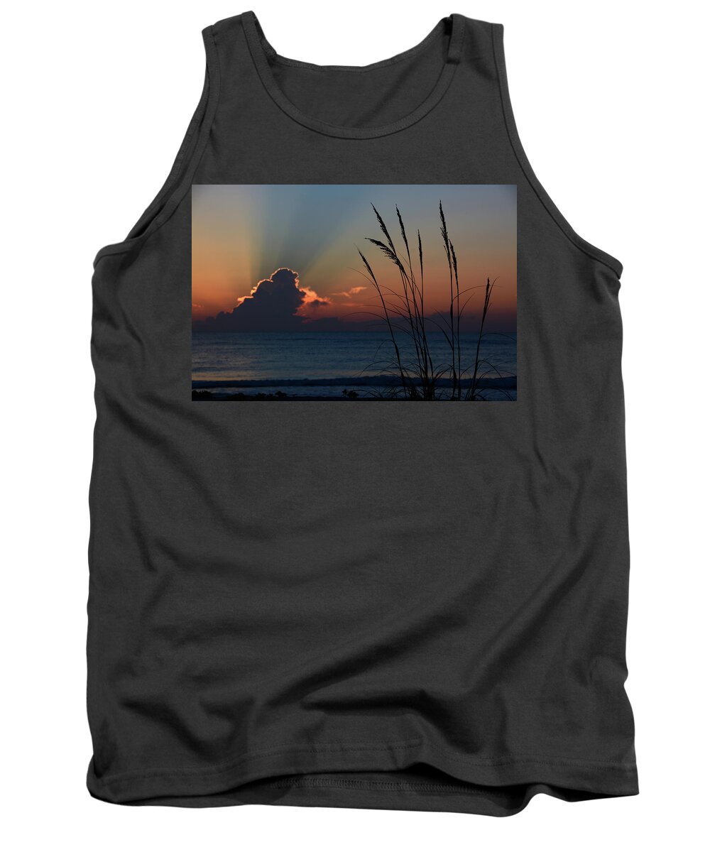 Cape Canaveral Tank Top featuring the photograph Canaveral Sunrise by Ben Prepelka