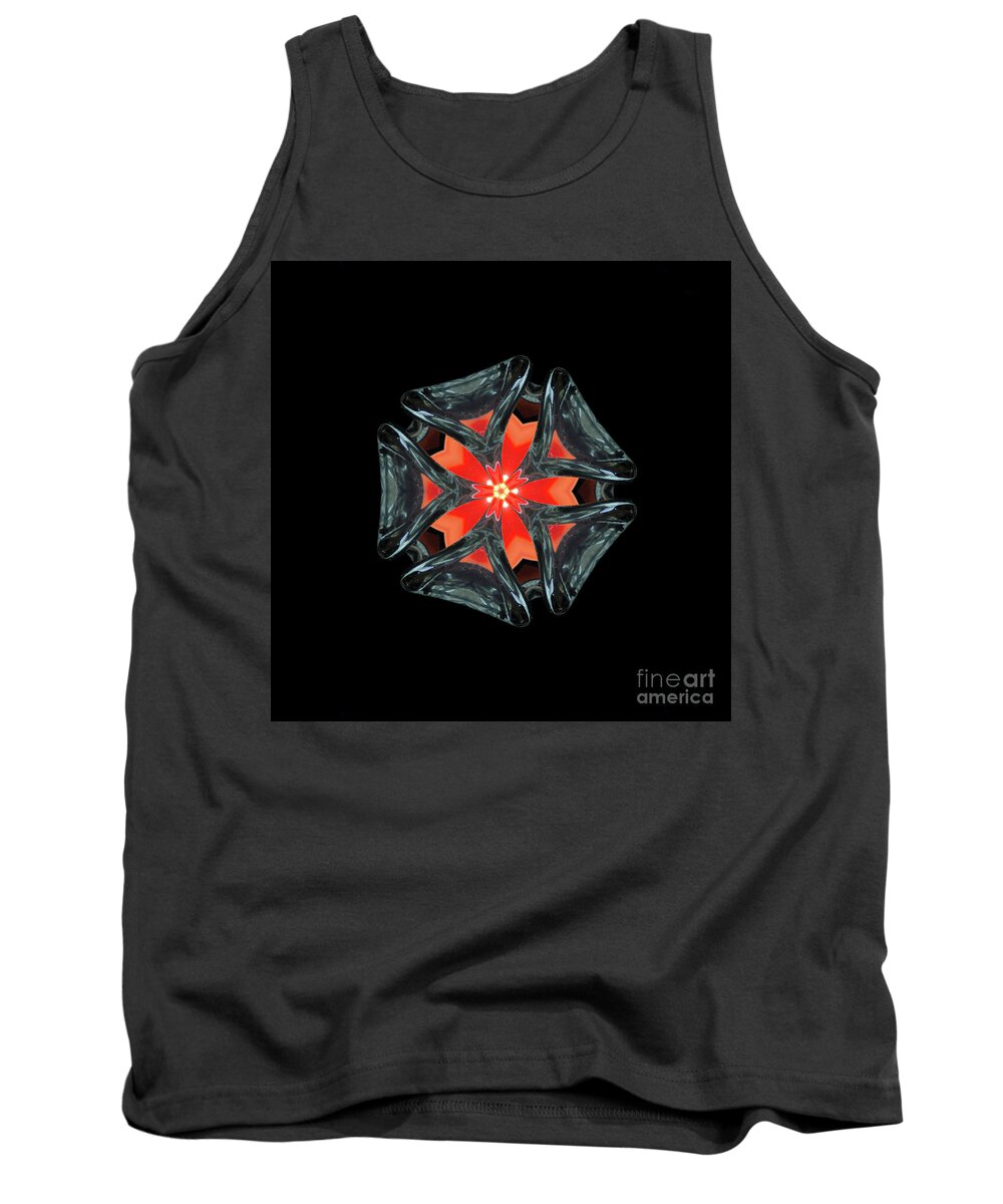 Candle Tank Top featuring the photograph Candle flower by Agnes Caruso