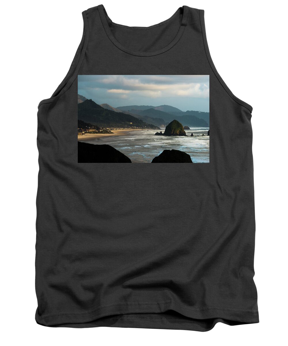 Beaches Tank Top featuring the photograph Cannon Beach, Oregon by Robert Potts