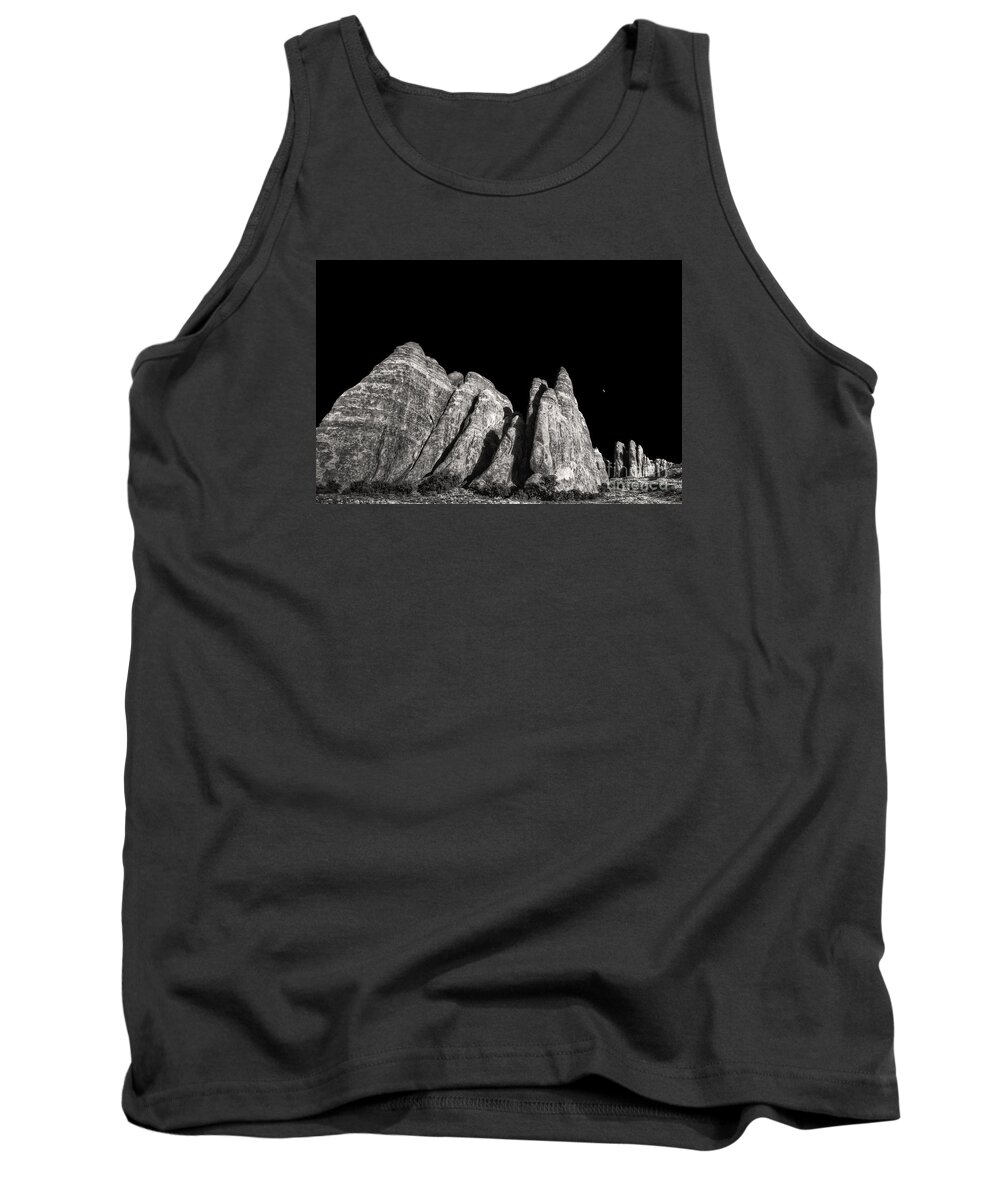 Carved By The Hands Of Ancient Gods Tank Top featuring the digital art Carved by the Hands of Ancient Gods by William Fields