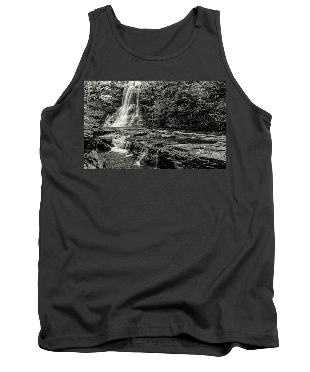 Landscape Tank Top featuring the photograph Cascades Waterfall by Joe Shrader