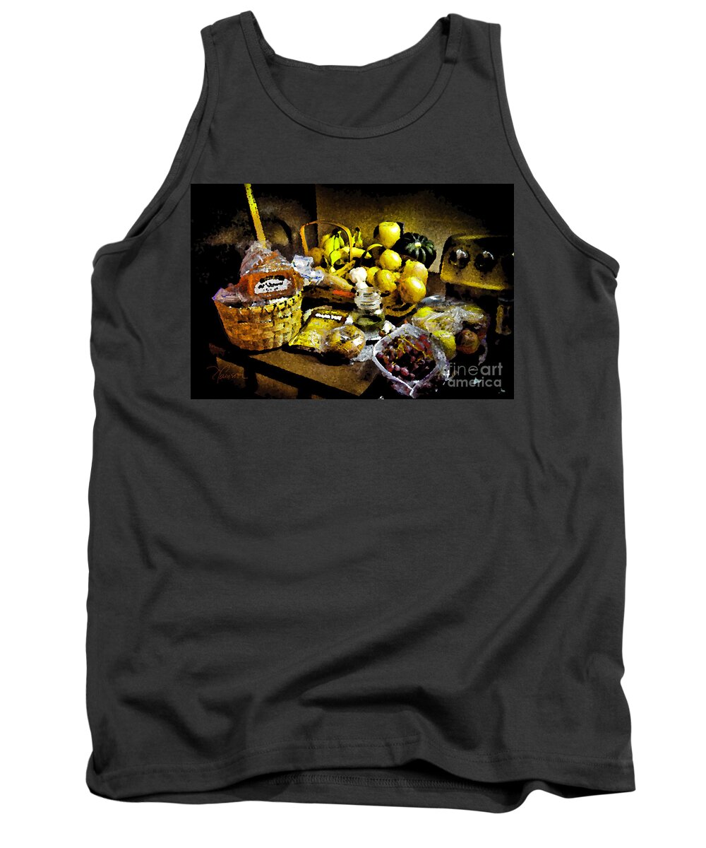 Still Life Tank Top featuring the photograph Casual Affluence by Tom Cameron
