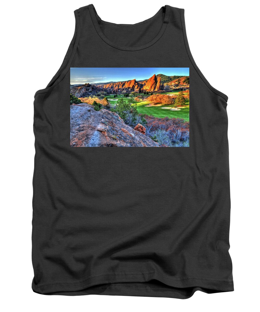 Challenge Tank Top featuring the photograph Challenge by Scott Mahon