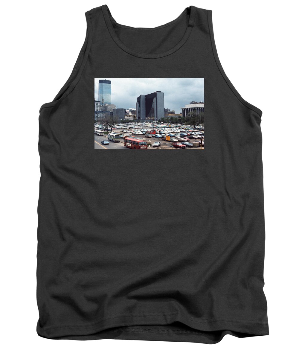 Book Work Tank Top featuring the photograph Changing skyline by Mike Evangelist