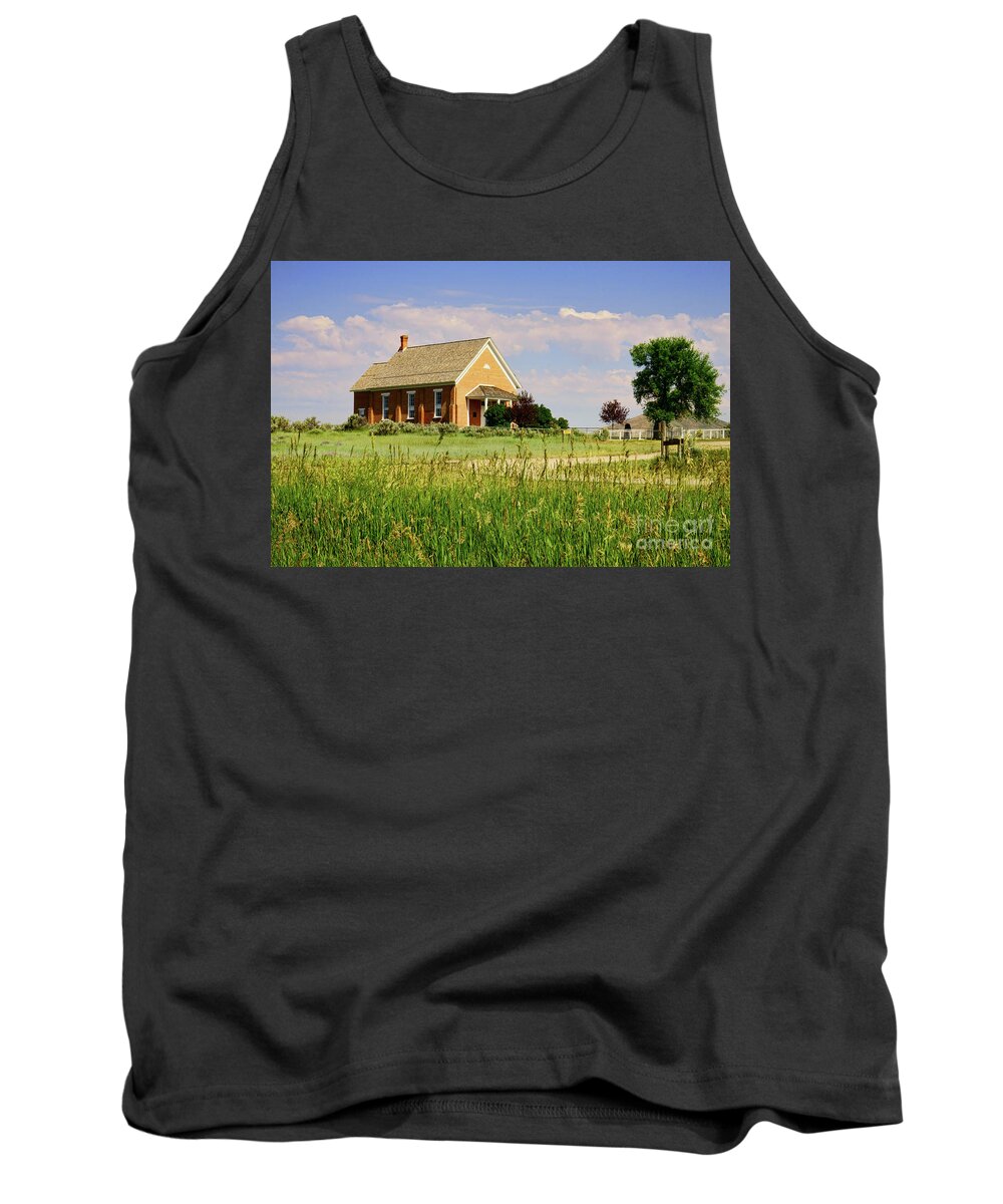 Chesterfield Tank Top featuring the photograph Chesterfield Church by Roxie Crouch
