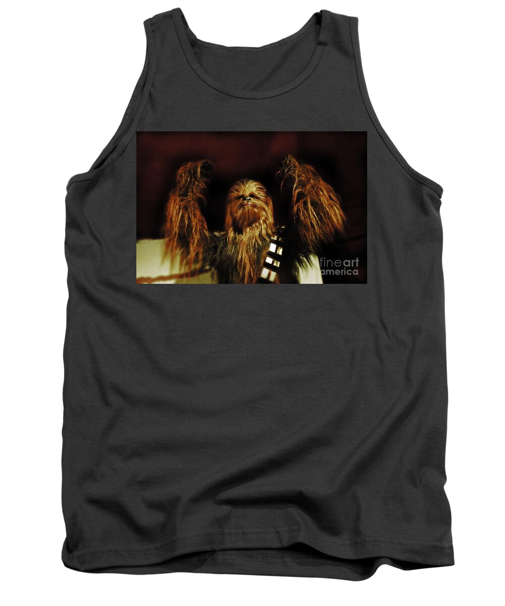 Chewie Tank Top featuring the photograph Chewie by Frank Larkin