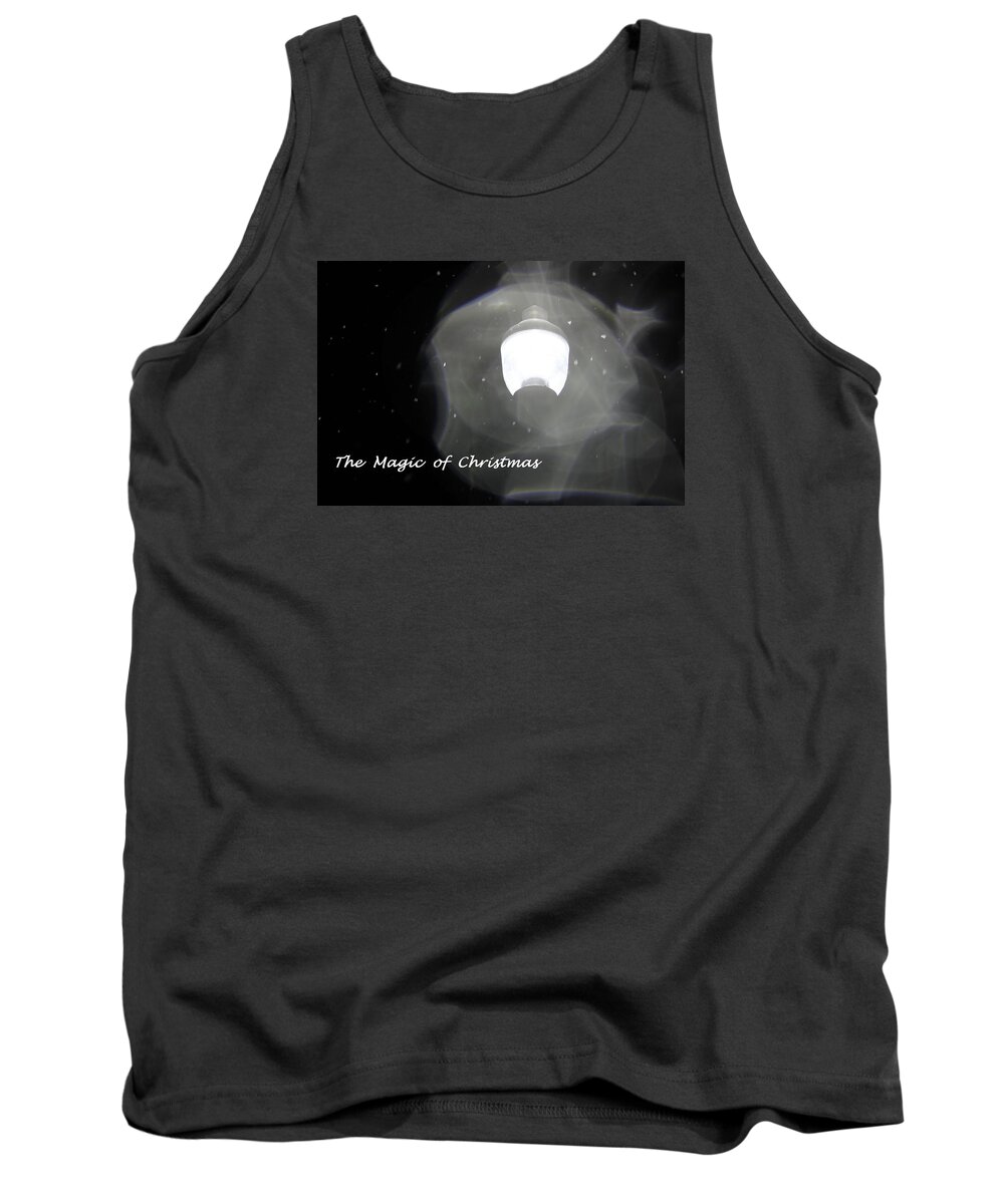 Street Lights Tank Top featuring the photograph Christmas Magic by Jewels Hamrick