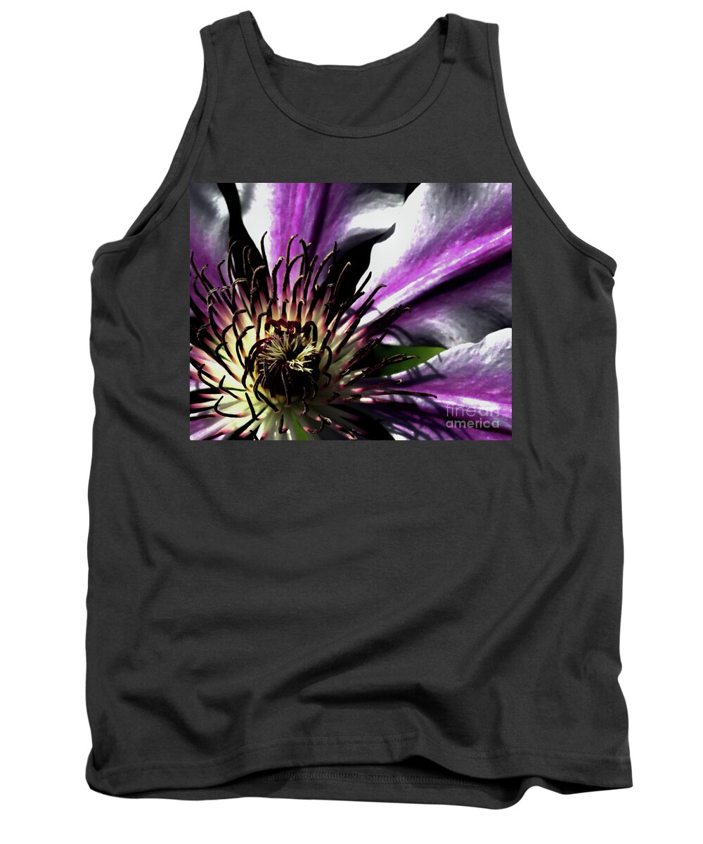 Macro Tank Top featuring the photograph Classy Nelly by Baggieoldboy