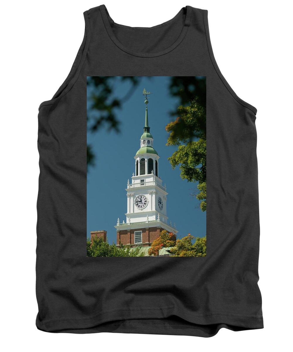 dartmouth College Tank Top featuring the photograph Clock Tower by Paul Mangold