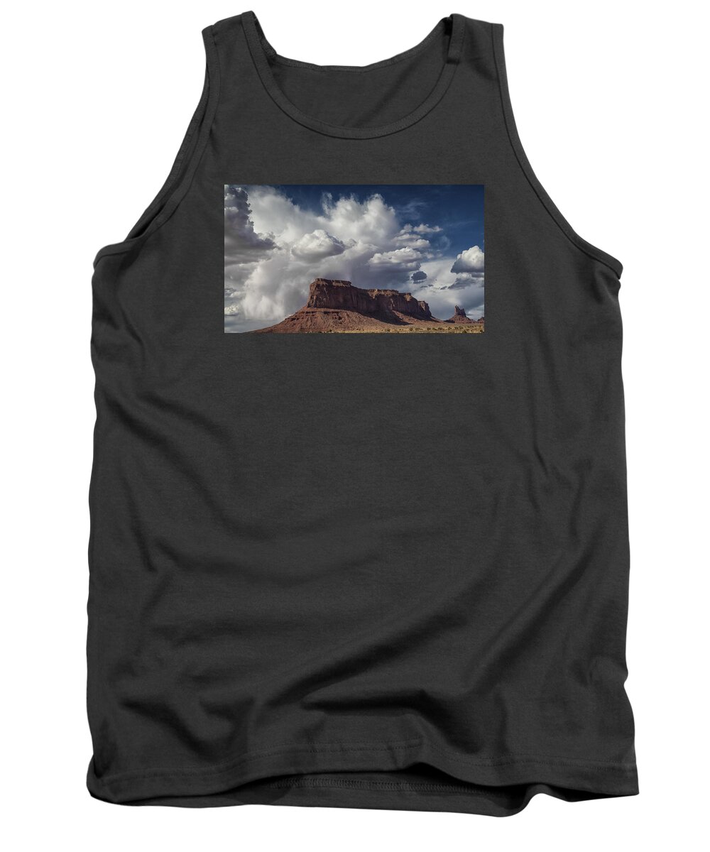 Arizona Tank Top featuring the photograph Cloud Burst by Robert Fawcett