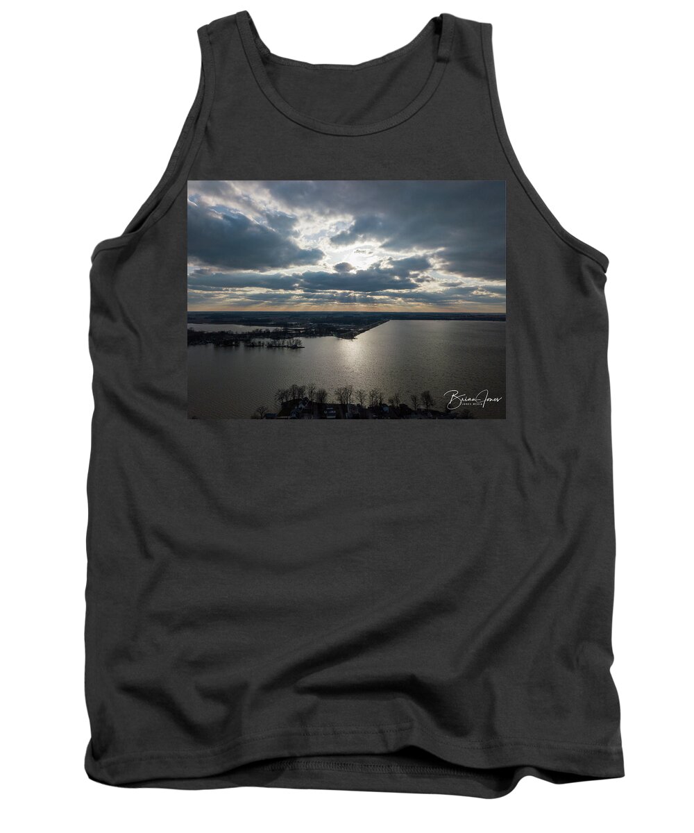  Tank Top featuring the photograph Cloudy Day by Brian Jones