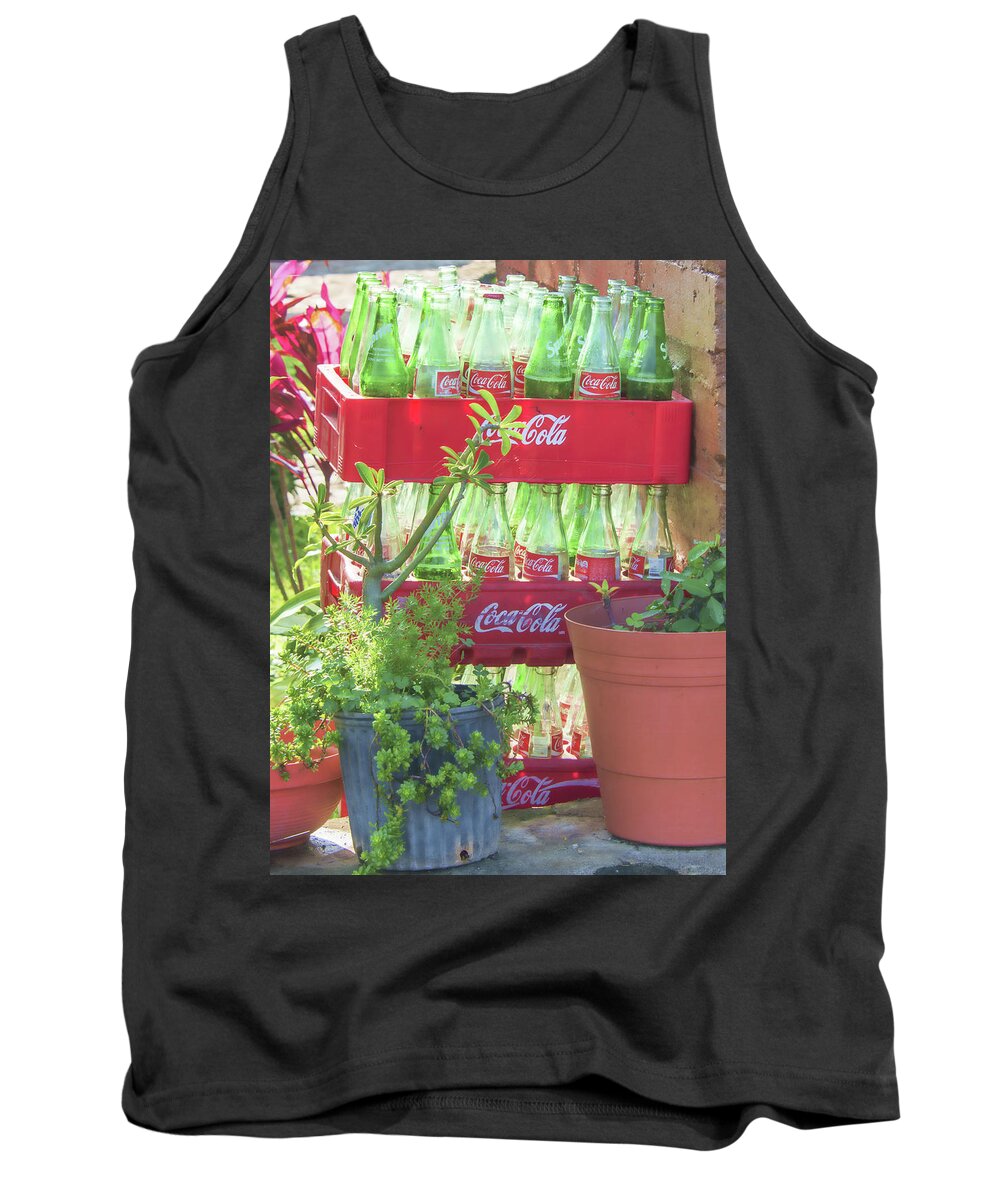 Coca-cola Tank Top featuring the photograph Coca-Cola Bottles by Bert Peake
