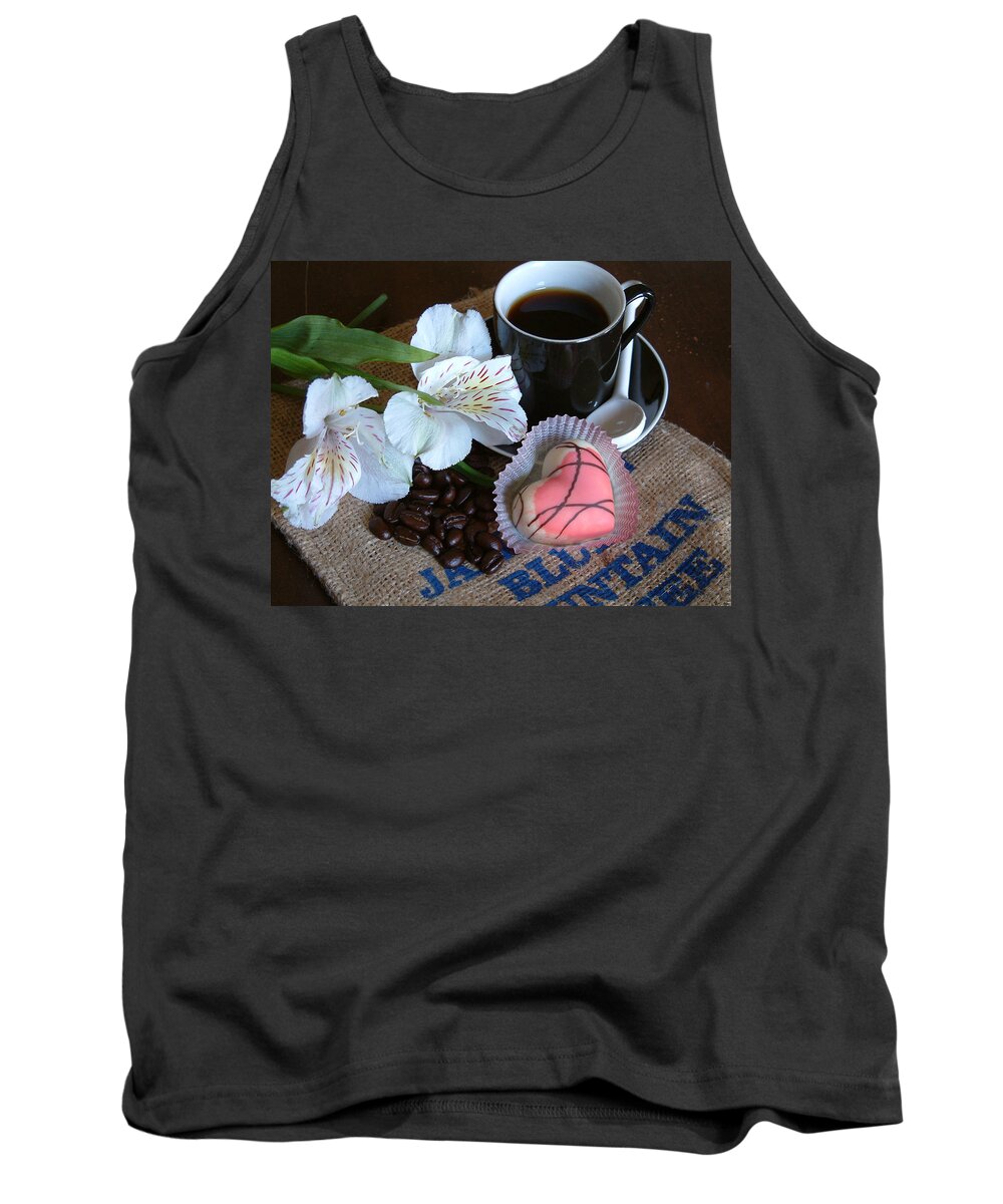 Coffee Tank Top featuring the photograph Coffe Break by Thomas Pipia