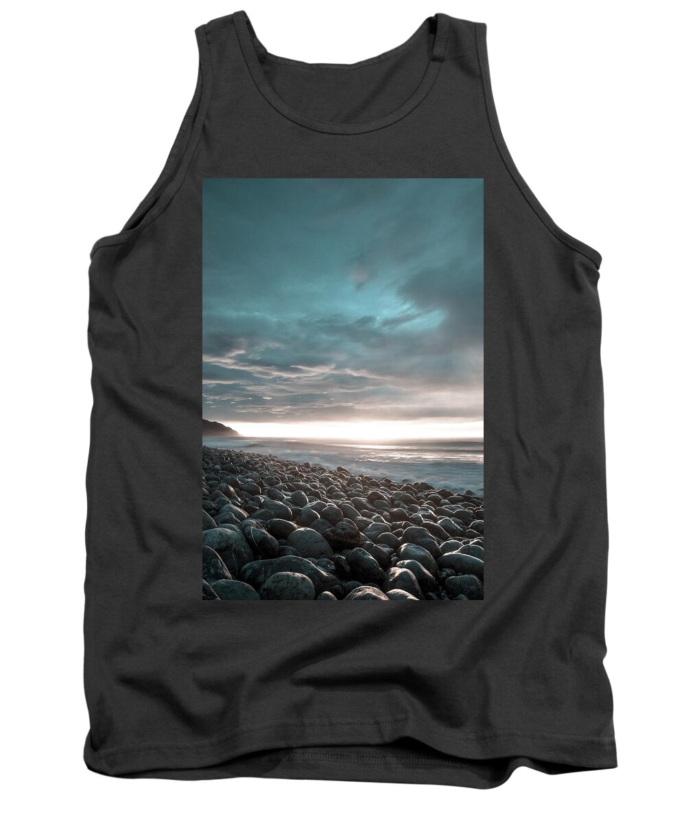 Sunrise Tank Top featuring the photograph Cold morning by Martin Capek