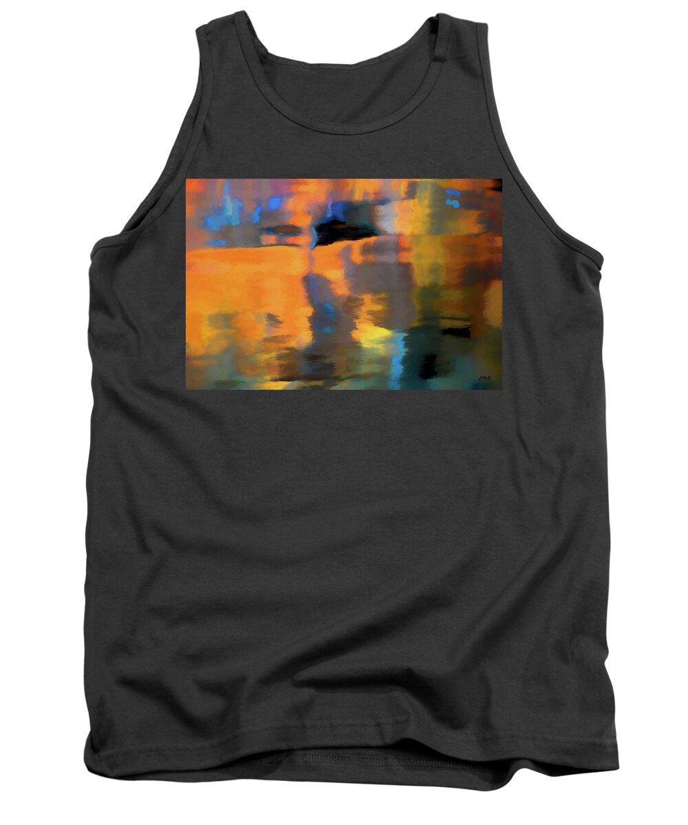 Abstract Tank Top featuring the photograph Color Abstraction LXXII by David Gordon