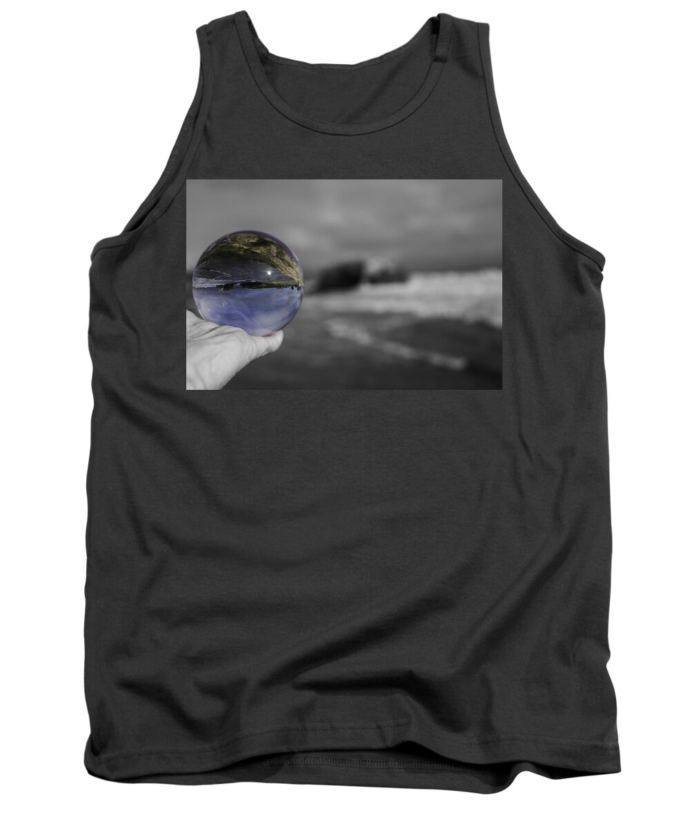 Natural Bridges Tank Top featuring the photograph Color Ball by Lora Lee Chapman