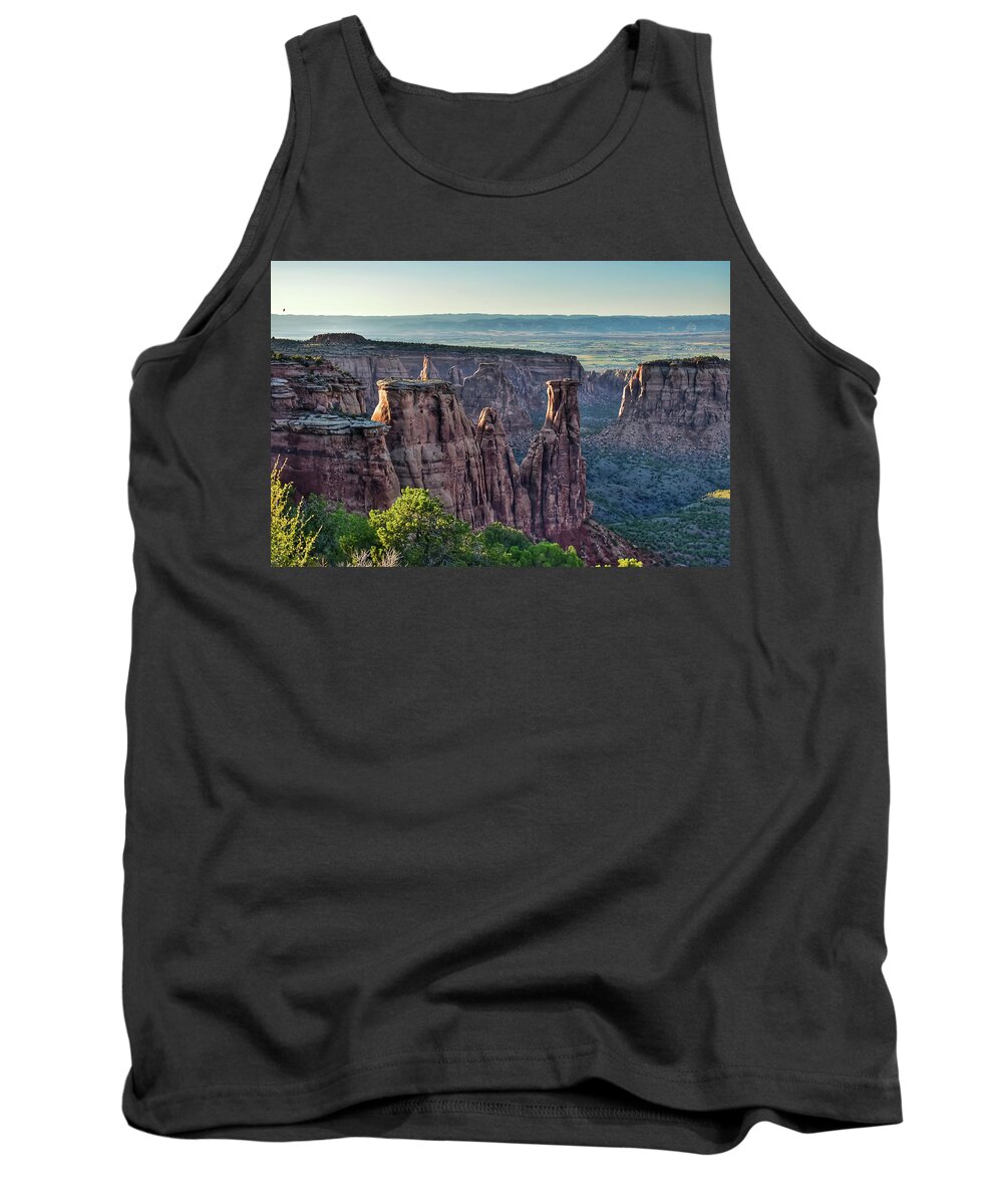 Sunset Tank Top featuring the photograph Colorado National Monument Sunset by Christopher Thomas