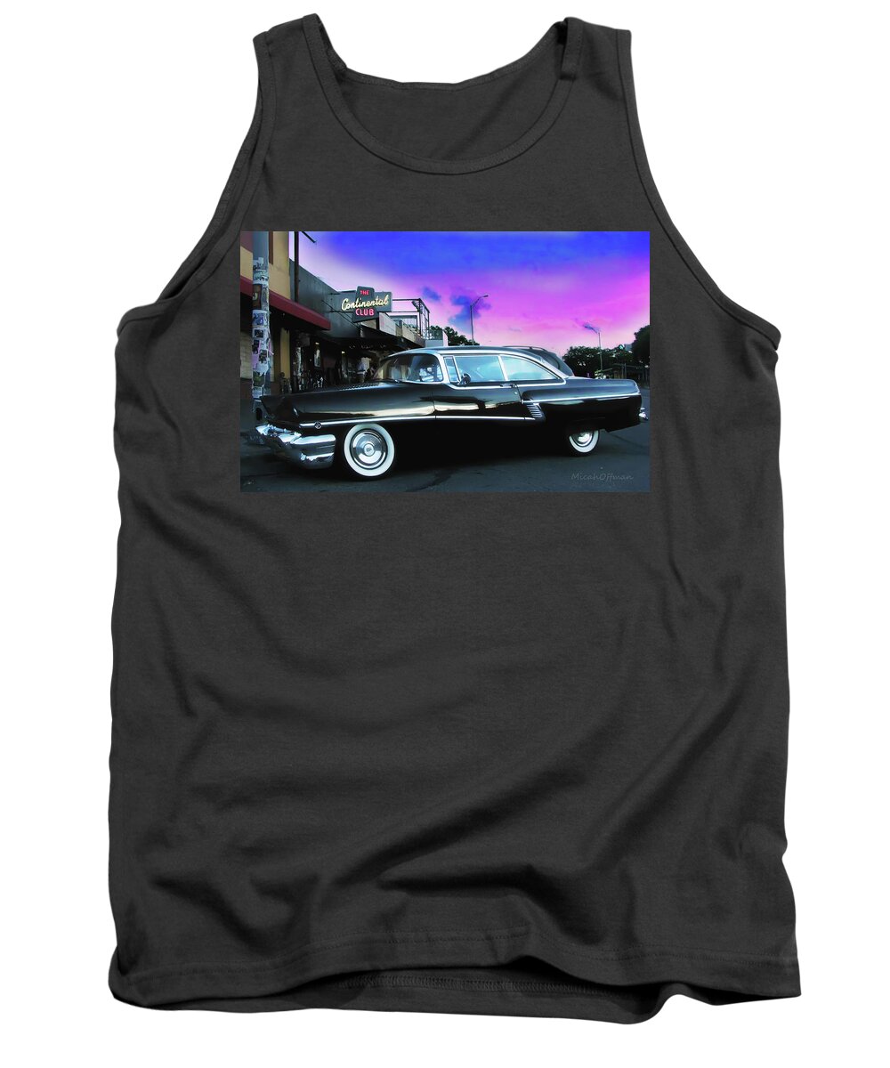 Continental Club Tank Top featuring the photograph Continental Club by Micah Offman