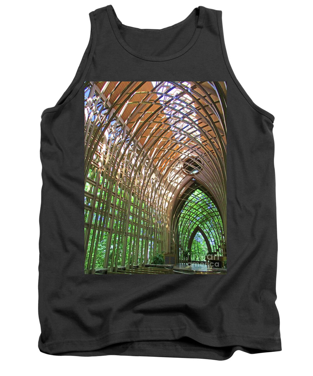 Cooper Memorial Tank Top featuring the photograph Cooper Memorial 11 by Randall Weidner