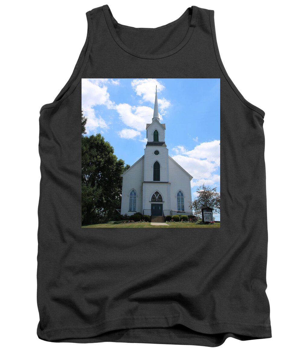  Tank Top featuring the photograph Country Church by Rick Redman