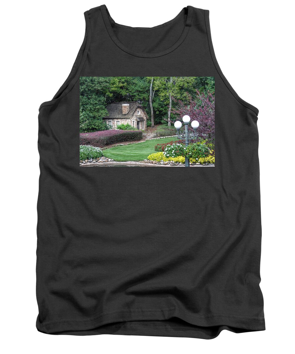 Cottage Tank Top featuring the photograph Country Cottage by Jackson Pearson