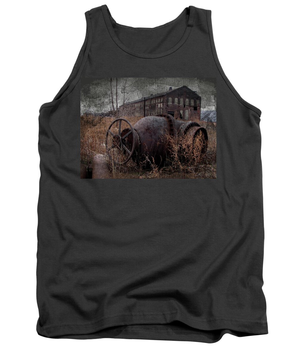 Urbex Tank Top featuring the photograph Cultural Artifact I by Char Szabo-Perricelli
