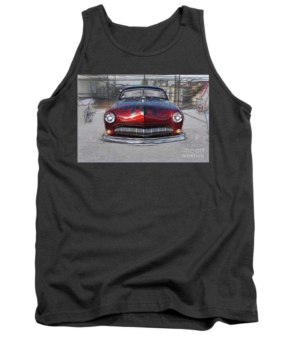 Cars Tank Top featuring the photograph Custom Coupe by Randy Harris