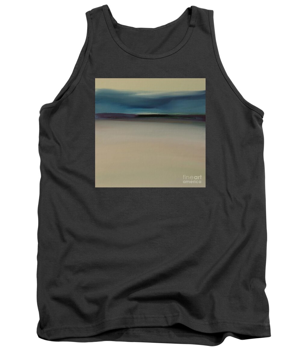 Landscape Tank Top featuring the painting Dawn by Michelle Abrams