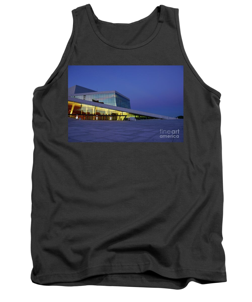 Opera Tank Top featuring the photograph Daybreak at the Opera by Brian Kamprath