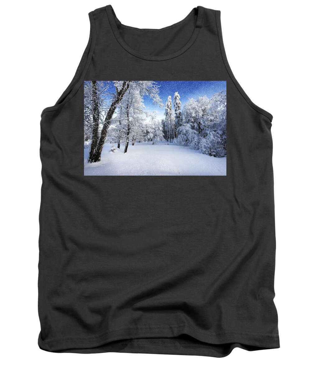 Snow Tank Top featuring the photograph Days To Come by Philippe Sainte-Laudy