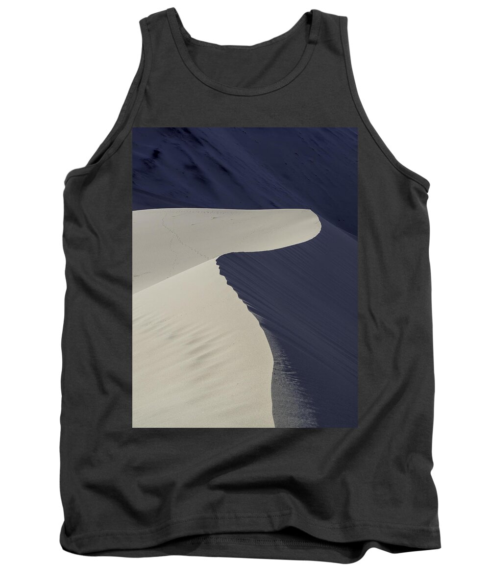 Sand Tank Top featuring the photograph Death Valley Sand Dune by Martin Gollery