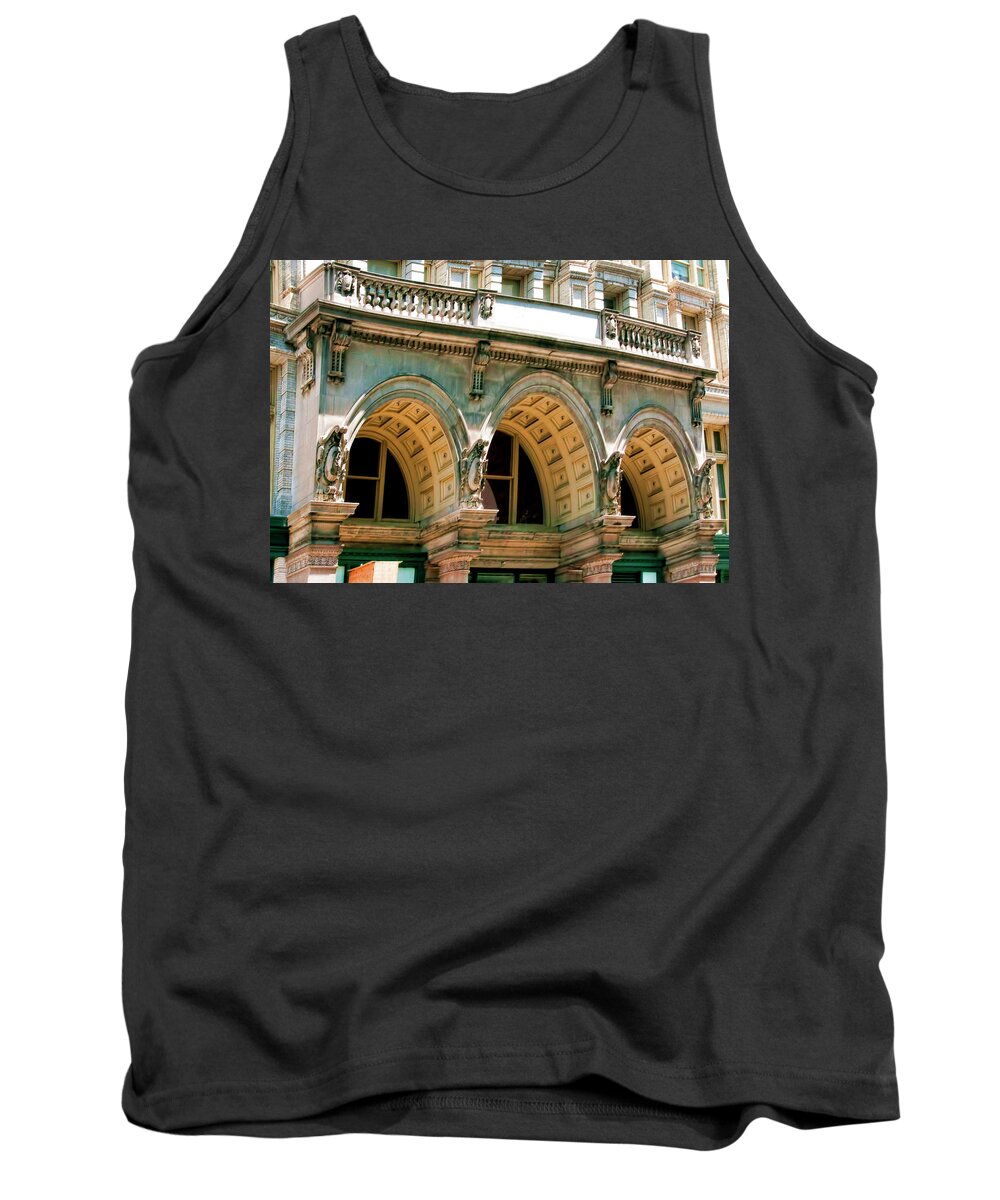 French Period Architecture Tank Top featuring the photograph Deep by S Paul Sahm