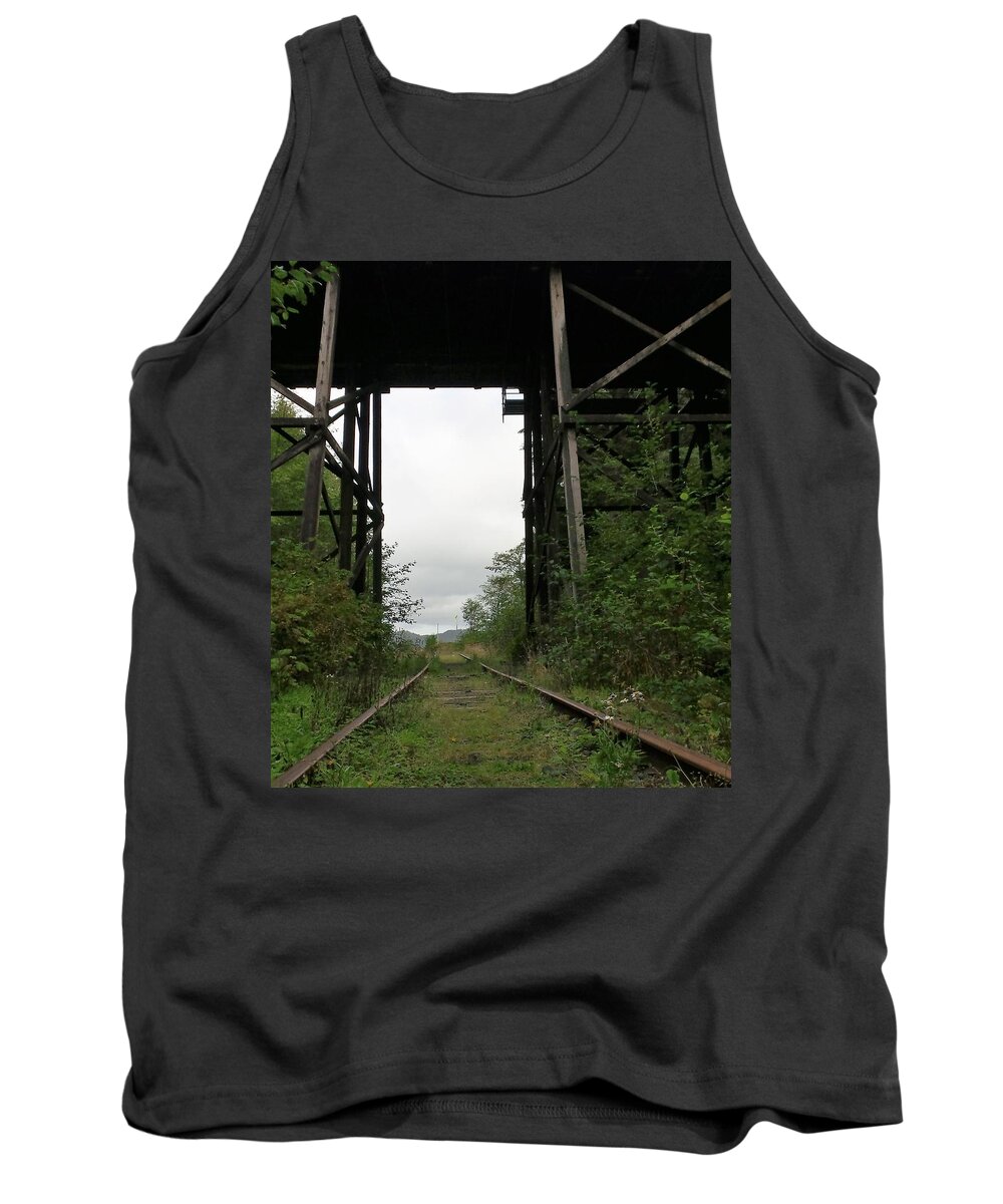 Bridge Tank Top featuring the photograph Destination unknown by Kathleen Voort