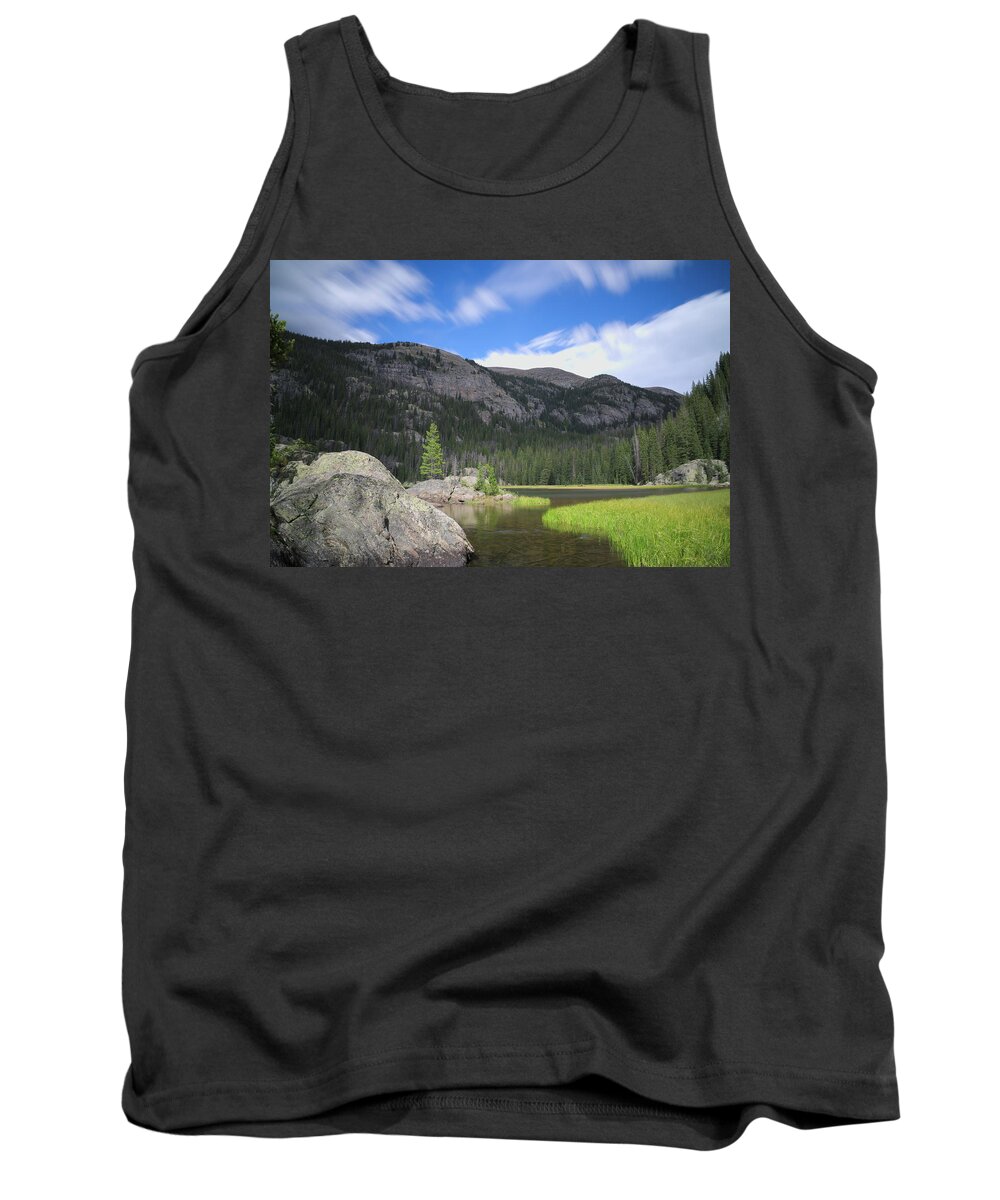 Landscape Tank Top featuring the photograph Dif'rent Strokes by Ivan Franklin