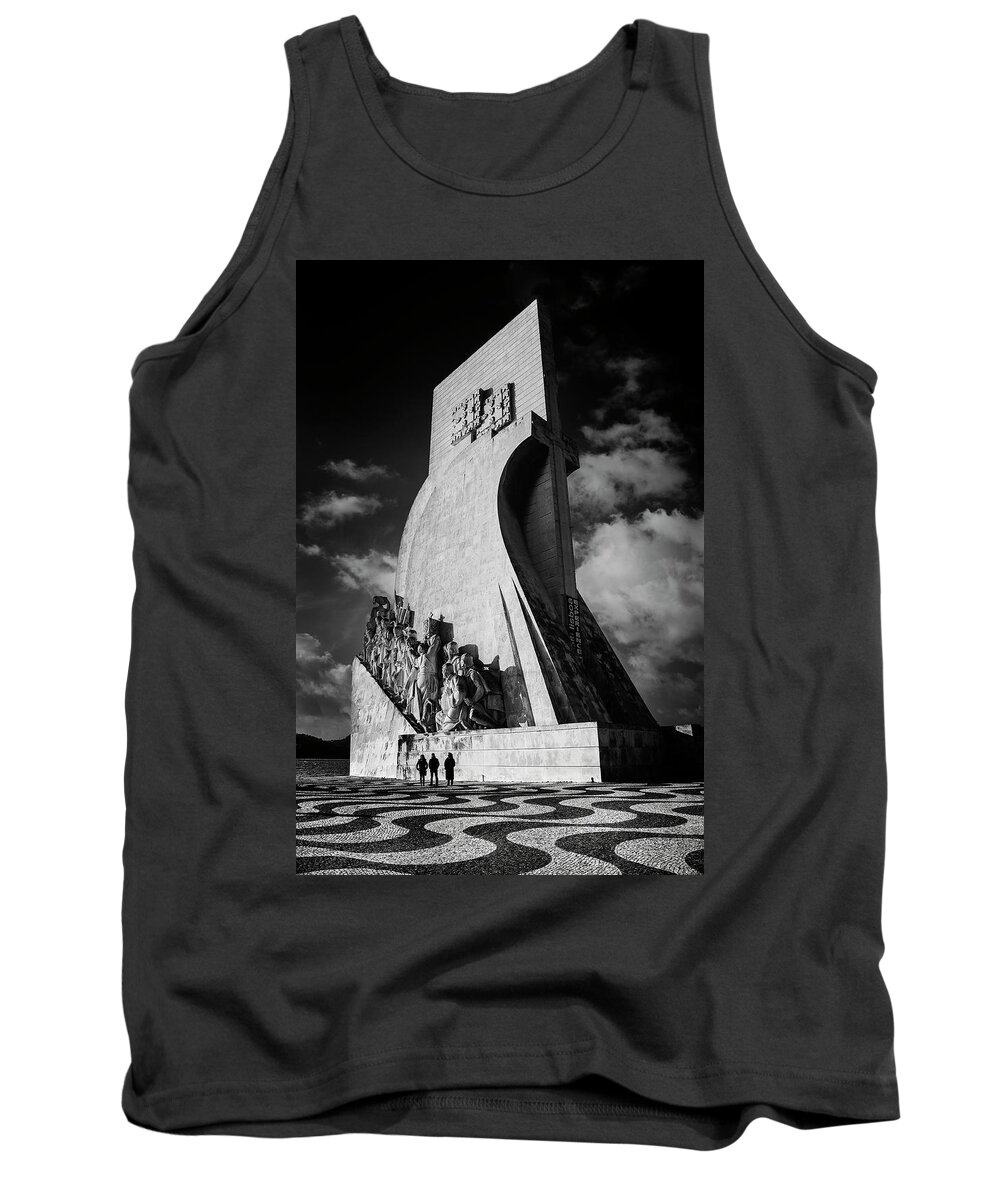 Monument Tank Top featuring the photograph Discoveries Monument by Livio Ferrari