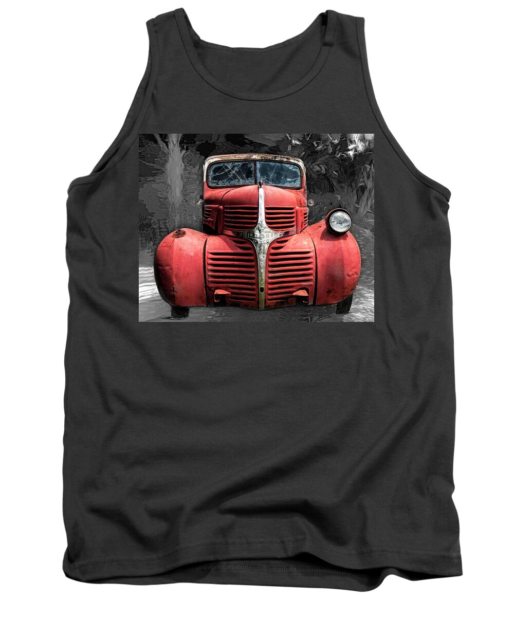 Dodge Tank Top featuring the photograph Dodge Truck II by Thomas Fields