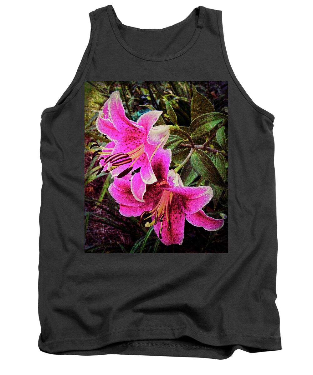 Fine Art Prints Tank Top featuring the photograph Double Beauty by Dave Bosse