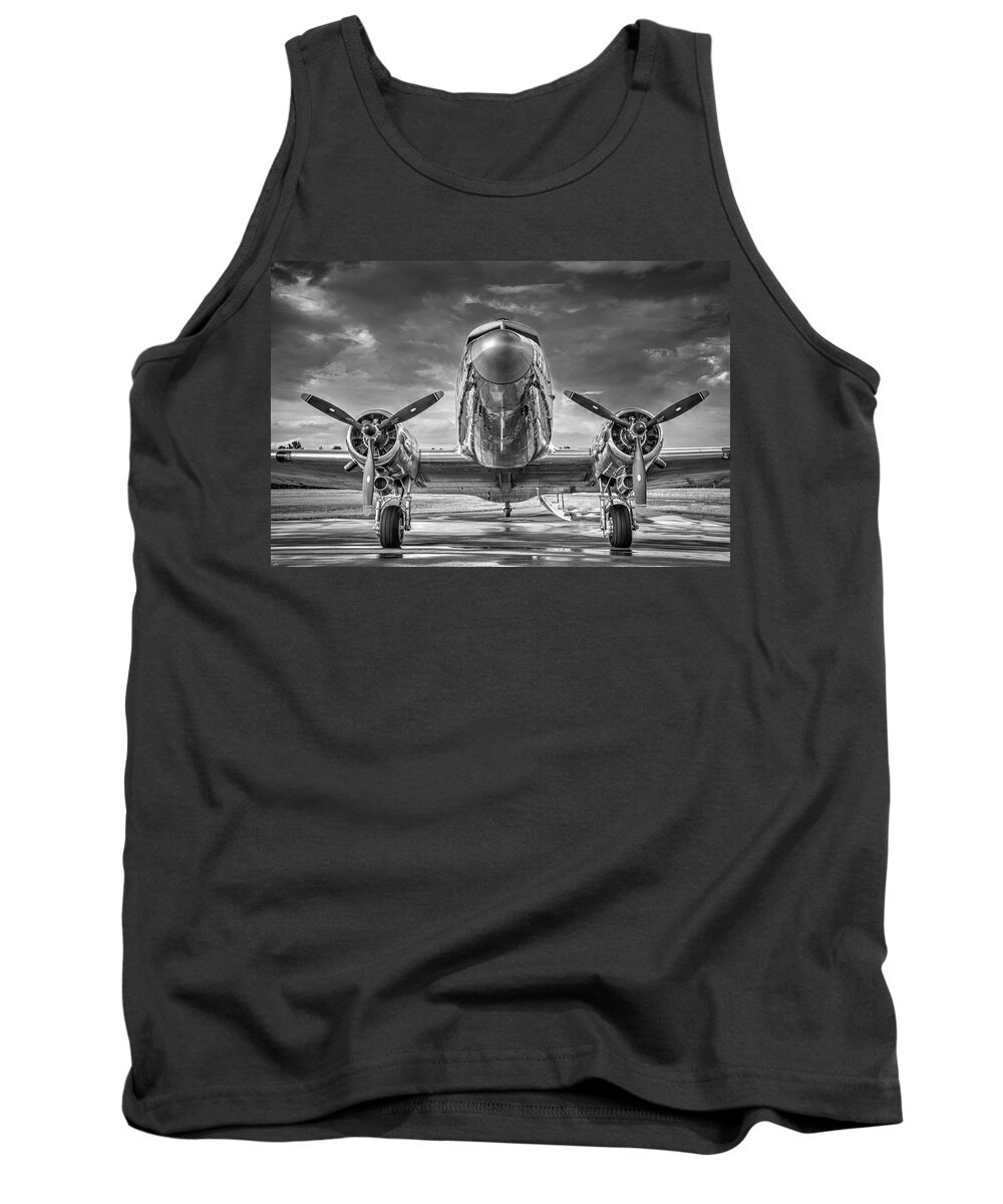 Douglas Dc3 Tank Top featuring the photograph Douglas DC3 by Phil And Karen Rispin
