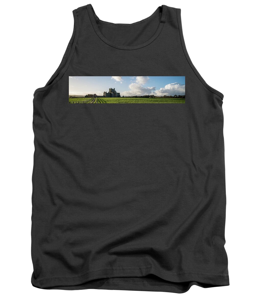 Dunbrody Abbey Tank Top featuring the photograph Dunbrody Abbey by Martina Fagan