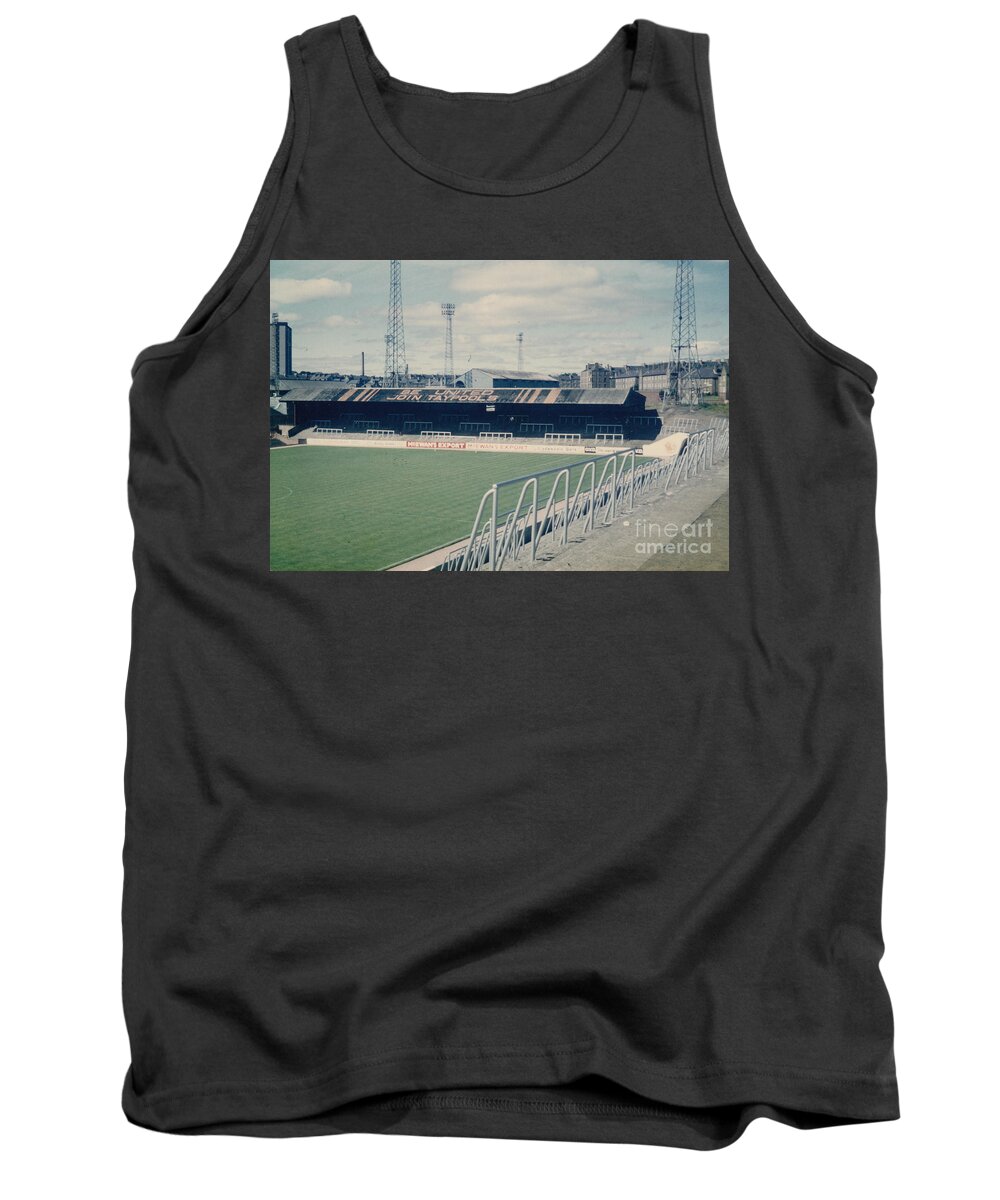  Tank Top featuring the photograph Dundee United - Tannadice Park - West Stand The Shed 1 - 1980s by Legendary Football Grounds