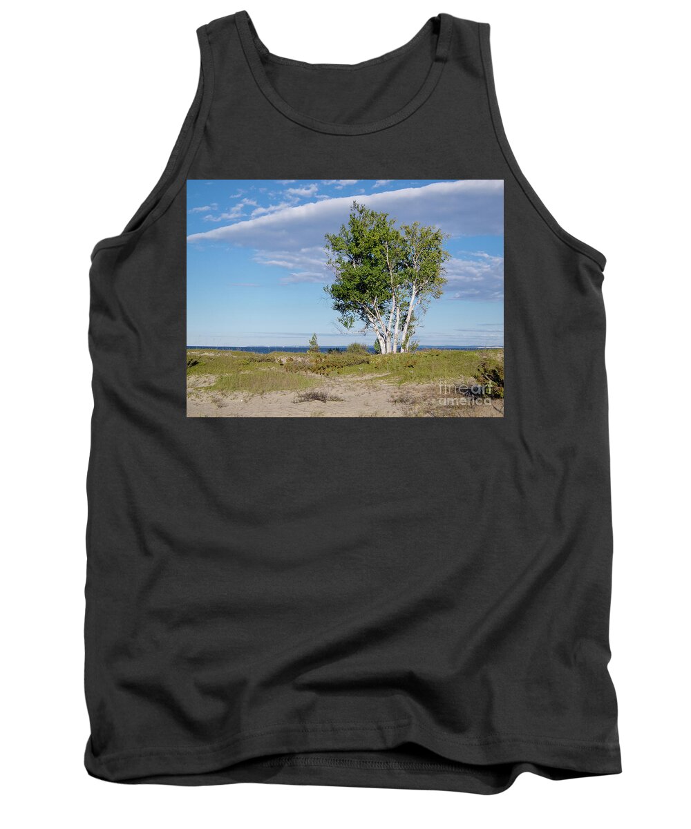 Sand Tank Top featuring the photograph Dune Landscape by Rich S